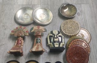 Lote Antigüedades: Varios Objetos