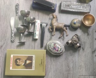 Lote Antigüedades: Varios Objetos