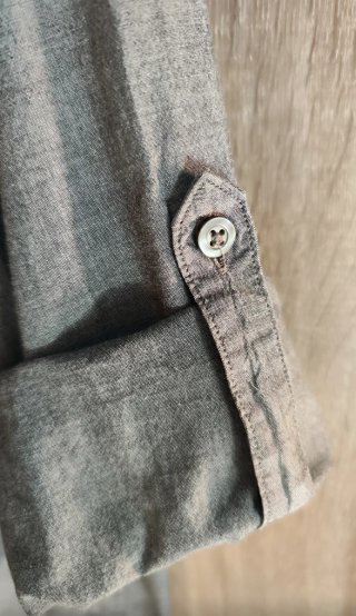 CAMISA 100% algodón H&M HOMBRE Talla L