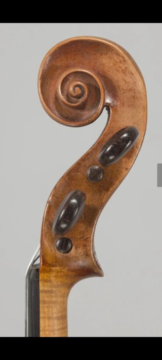 Violín J G Hamm 1780 Cert. Rampal