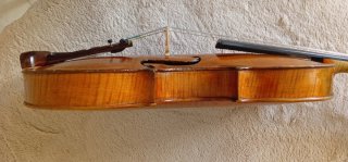 Violín J G Hamm 1780 Cert. Rampal