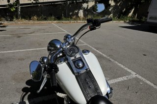 Harley Davidson Softail Fat Boy Blanca 2007