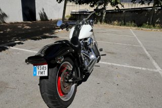 Harley Davidson Softail Fat Boy Blanca 2007