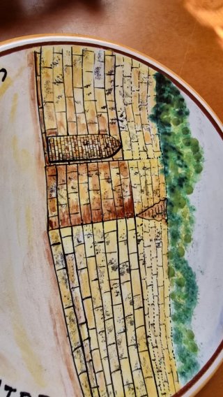 Piatto da parete decorativo Gela Mura Timoleonte