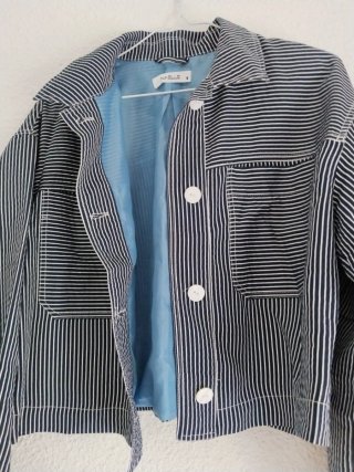 Chaqueta Naelle Rayas Verano Talla M
