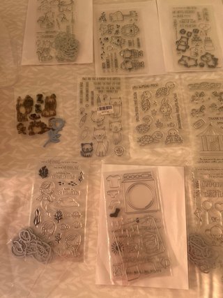 Sellos scrapbooking con troquel