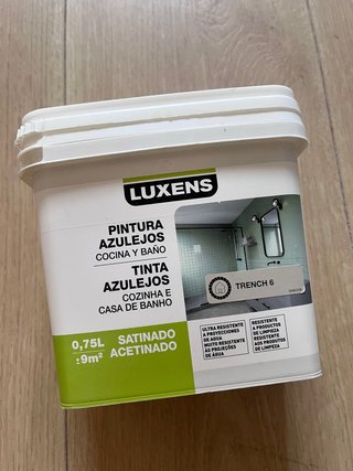 Pintura Luxens azulejos de pared satinado