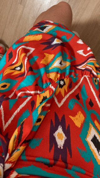 Vestido Miou étnico talla M