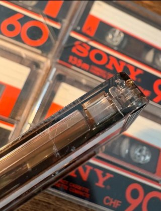 Cinta de cassette Sony CHF90 (1978-1980)