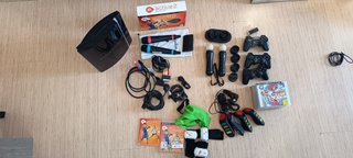 Pack familia PS3 Fat Negra + Buzz + Move + Juegos