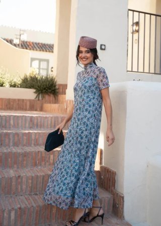 Vestido Muscari floral