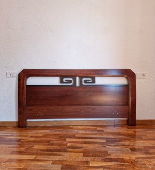 Cabecero de madera maciza de calidad premium