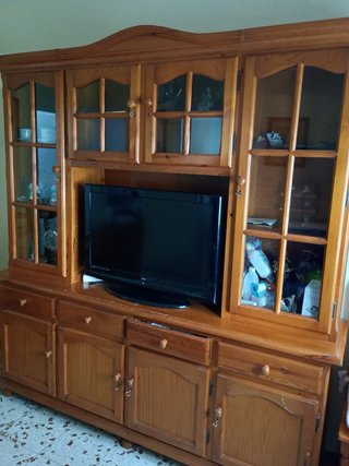 Set dalon con Mesa de comedor y 6 sillas de madera