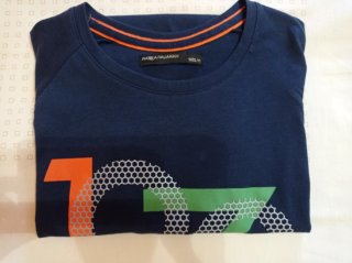Maglia uomo PIAZZA ITALIAN blu taglia M