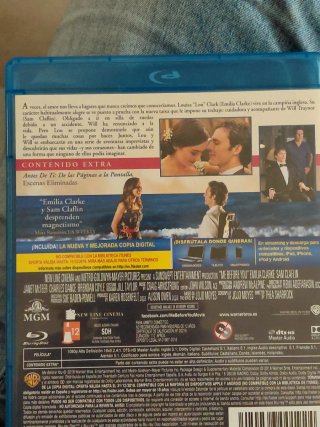 Blu-ray Antes de ti