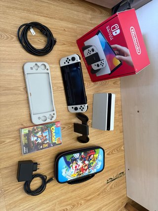 Nintendo Switch OLED Blanca