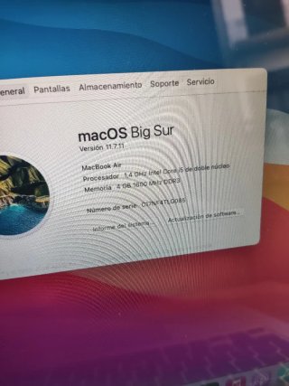 MacBook Air 13 (2014) NEGOCIABLE