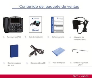 Teléfono CoComm Neo 4700 4G (usados)