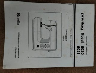 Máquina de coser Privileg Super-Automatik