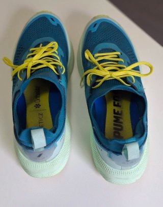 Zapatillas Hombre Zara Azul/Verde