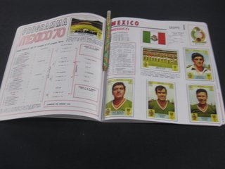 ÁLBUM CROMOS IMPRESOS MEXICO 70 V2 PANINI INEDITOS