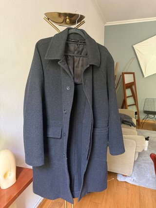 Cappotto lungo elegante da uomo
