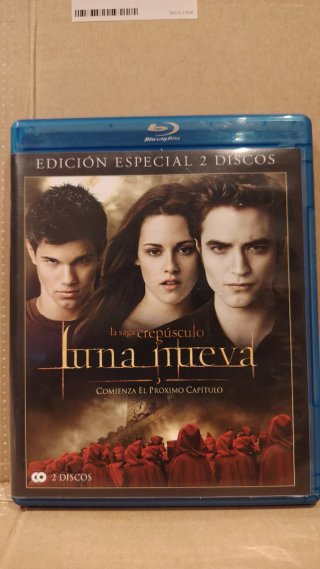 PAK SAGA CREPUSCULO.TRIOLOGIA BLU-RAY ORIGINAL