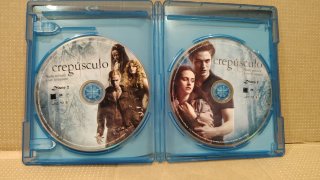 PAK SAGA CREPUSCULO.TRIOLOGIA BLU-RAY ORIGINAL