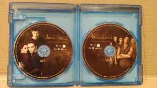 PAK SAGA CREPUSCULO.TRIOLOGIA BLU-RAY ORIGINAL