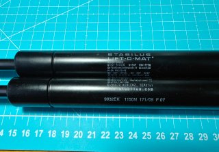 Juego Bisagras Canapé 135cm 1150N