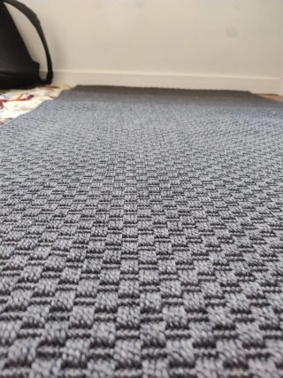 Alfombra Ikea 192x79 cm Gris