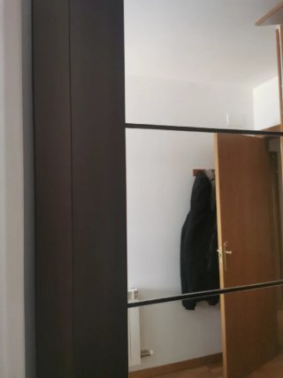 Mueble recibidor 4 cajones wengue