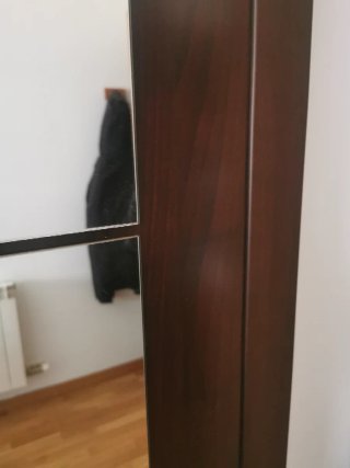 Mueble recibidor 4 cajones wengue