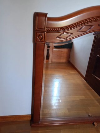 Espejo de madera para aparador