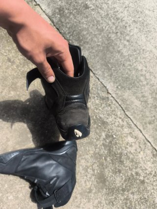 Botas de moto negras