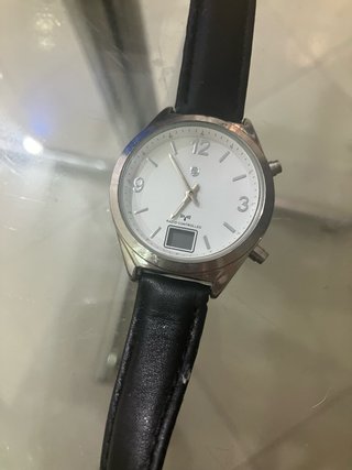 Reloj Junghans Radio Controlado Negro/Plata