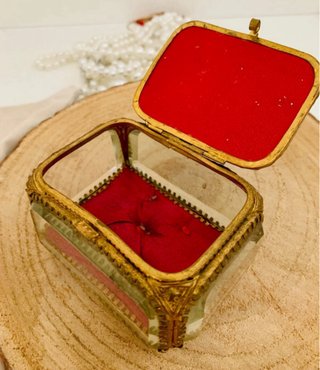 Joyero antiguo Napoleón III siglo XIX