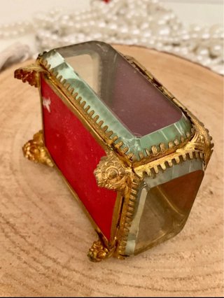 Joyero antiguo Napoleón III siglo XIX