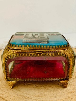 Joyero antiguo Napoleón III siglo XIX