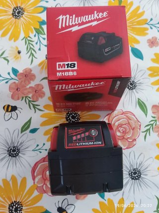 2 Baterías Milwaukee M18 6.0Ah Nuevas