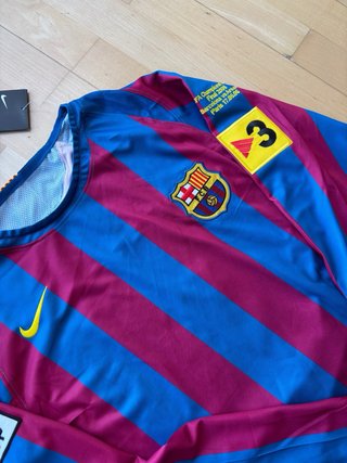 Camiseta FC Barcelona Ronaldinho 10 Retro