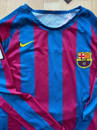 Camiseta FC Barcelona Ronaldinho 10 Retro