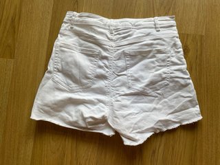 Shorts vaqueros Blancos tiro alto T.34