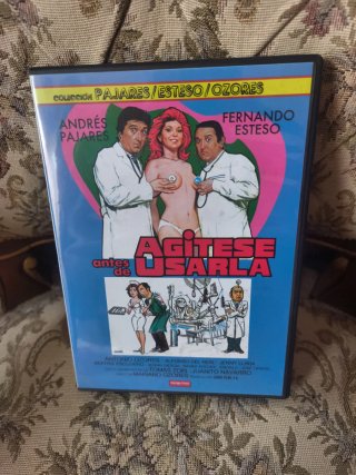 DVD Agítese antes de usarla Cine Español
