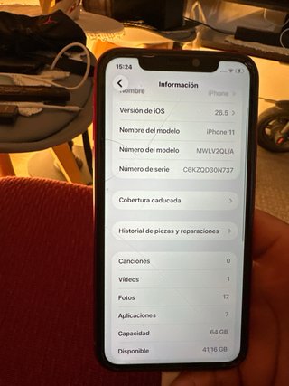 iPhone 11 Rojo esta bueno 10/10 no tiene fallas