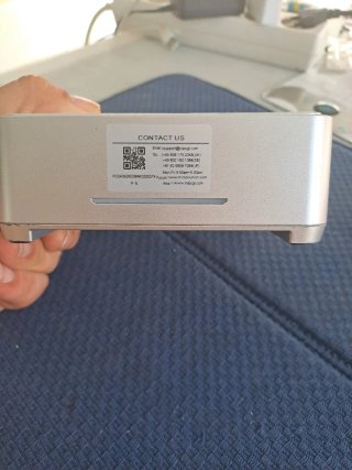 Mini PC NIPoGi GK3PLUS per riparazione o ricambi.