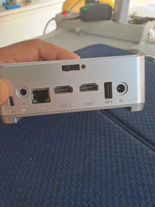 Mini PC NIPoGi GK3PLUS per riparazione o ricambi.