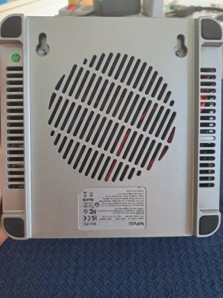 Mini PC NIPoGi GK3PLUS per riparazione o ricambi.