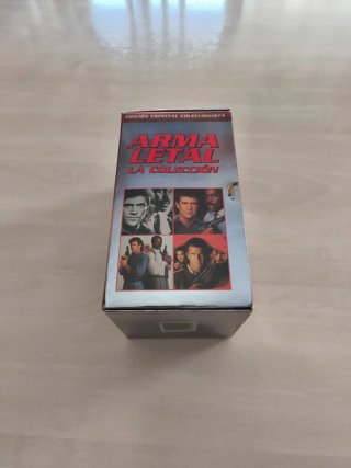 Pack VHS Arma Letal Colección Completa