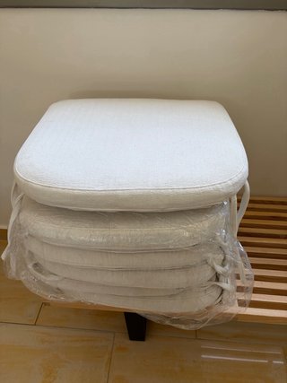 8 Cojines Silla Cesca Blancos